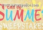 SurveyPolice End of Summer Sweepstakes