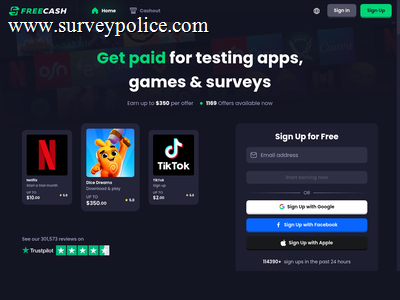freecash website