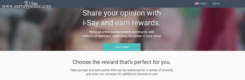 Ipsos i-Say website