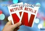 Holding Netflix gift cards