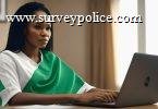 Nigerian woman working